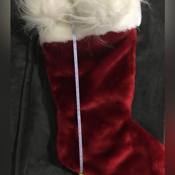 Cutest Christmas Stocking Ever! Fluffy Puppy Dog - Picture 12 of 13